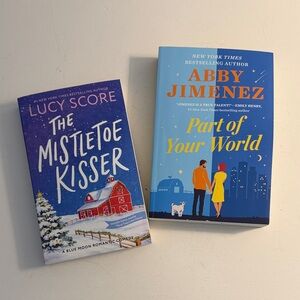 The Mistletoe Kisser and Part of Your World Book Set